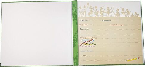 ألبوم المدرسة MBI 849158، 12 x 12، أخضر in Kuwait