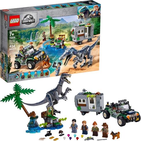 LEGO Jurassic World Baryonyx Face Off: The Treasure Hunt 75935 Building Kit (434 Pieces) in Saudi Arabia