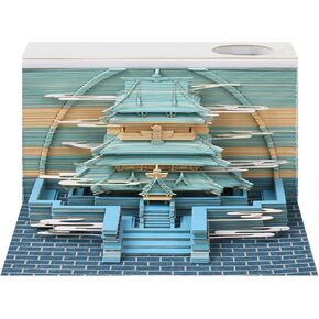 Cool Beans Boutique 3D Art Memo Pad (Kiyomizu Temple (Gold)) in Saudi Arabia