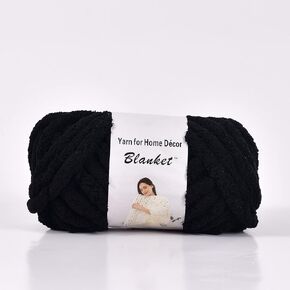 Chenille Chunky Yarn Arm Knitting Thick Bulky DIY for Kint Blanket Cushion Bed Sofa Home Decor (Apple Green,250g/0.55 lb)