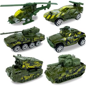 Diecast Police Car Toy Set for kids, Mini Alloy Models Car Toys Armored Vehicle, Bulletproof Car, RescueTruck, Military Helicopter, Cruiser, Armed Car