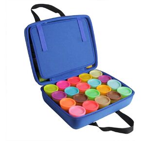 Hermitshell Hard Travel Case for Play-Doh Modeling Compound 40-Pack Case of Colors 3-Ounce Cans (Only Case) (Blue) in Kuwait