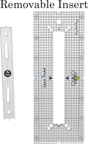 Stitch Buzz Quick Pocket 4.5 و 5.5 بوصة فتح الجيب نمط القالب in Kuwait