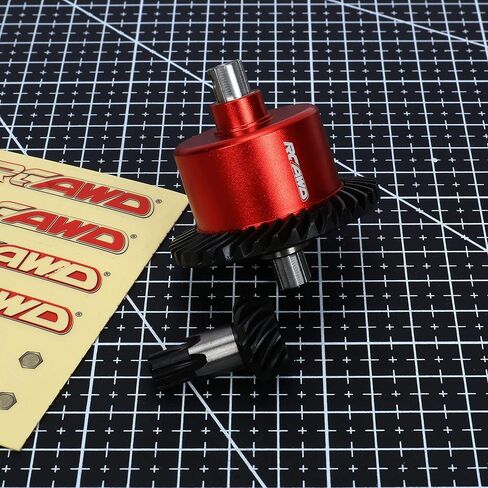 RCAWD Diff Set 40CrMo Steel Diff Gear 37T Input Gear 13T نوع حلزوني محسّن لأجزاء ترقية ARRMA Big Rock Granite Senton Vorteks 3S Mega550 Kraton Outcast 4S in Kuwait