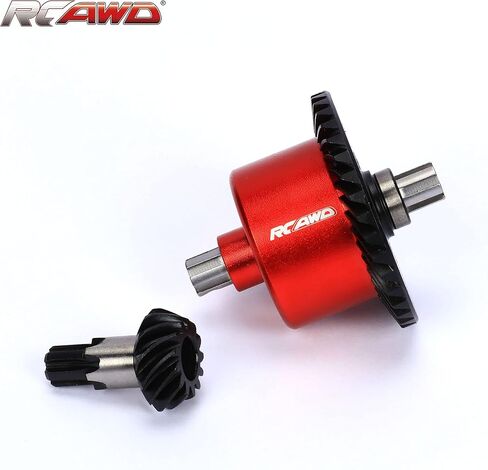 RCAWD Diff Set 40CrMo Steel Diff Gear 37T Input Gear 13T نوع حلزوني محسّن لأجزاء ترقية ARRMA Big Rock Granite Senton Vorteks 3S Mega550 Kraton Outcast 4S in Kuwait