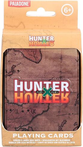 أوراق لعب Paladone Hunter x Hunter، مجموعة قياسية مكونة من 54 بطاقة بما في ذلك الجوكرز، لعبة بطاقات لمحبي الرسوم المتحركة in Saudi Arabia