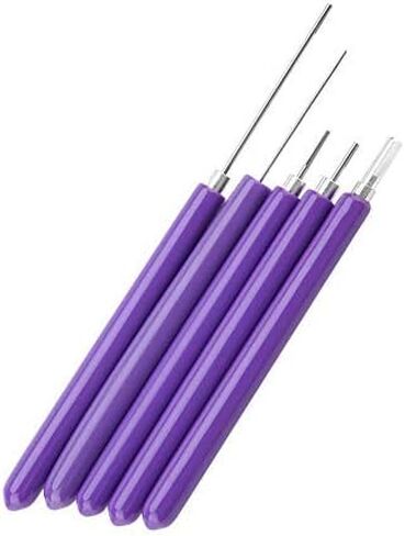 5Pcs Paper Quilling Tools Slotted Kit, Cricut Quilling Tool, Quilling Pen and Paper Roll for Making Decorations and Gifts in Saudi Arabia