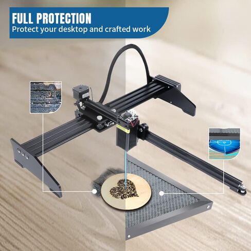 طاولة عمل على شكل قرص العسل 300 مم × 500 مم أجزاء ليزر لسرير العمل بحجم قابل للتخصيص لآلة القطع والنقش بالليزر CO2 مقاس 11.81 × 19.69 بوصة in Kuwait