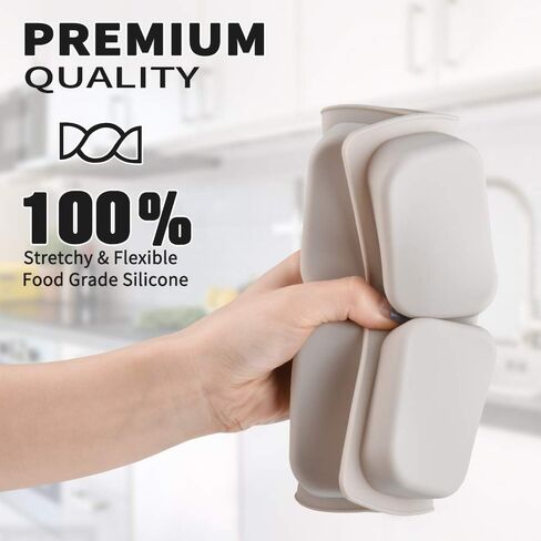 Silicone Soap Mold - 6 Holes Soap Making Mold for Soap Molds, Pack of 1 Soap Making Supplies,Handmade Soap Molds… in Kuwait