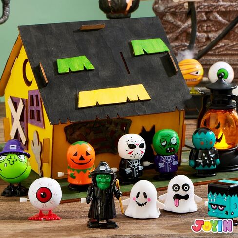 JOYIN 24 PCS Halloween Wind Up Toys for Kids Gifts, Wind Up Toys Bulk for Halloween Party Favors Goodie Bag Fillers, Student School Classroom Favors, Carnival Game Prizes in Saudi Arabia