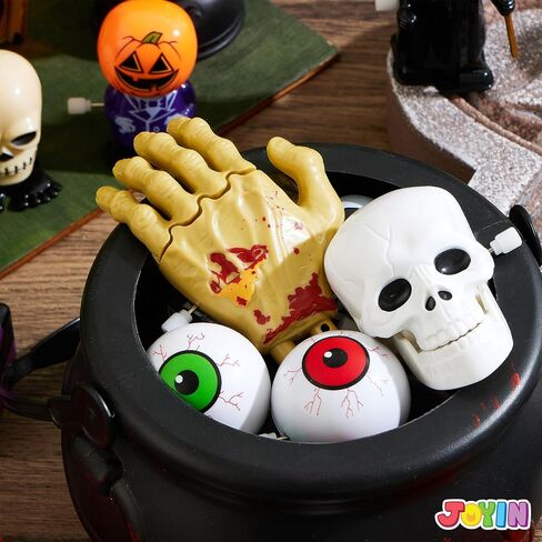 JOYIN 24 PCS Halloween Wind Up Toys for Kids Gifts, Wind Up Toys Bulk for Halloween Party Favors Goodie Bag Fillers, Student School Classroom Favors, Carnival Game Prizes in Saudi Arabia