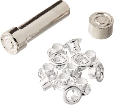 Dritz 637-65 Eyelet Kit with Tool, Nickel, 5/32-Inch 25-Count in Saudi Arabia