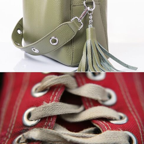 Kozelo 100 Sets Grommet Eyelets - [ 5mm x 10mm ] Copper with Setter Tools for Shoes Clothes Use | Silver Tone in Saudi Arabia