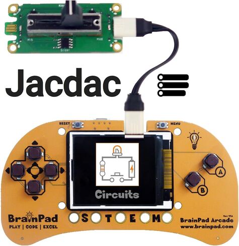 BrainPad Arcade، إنشاء ألعاب باستخدام Microsoft MakeCode Arcade، باستخدام متصفح الويب in Kuwait