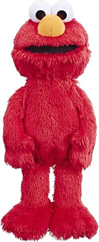 لعبة Sesame Street Love to Hug Elmo التي تتحدث وتغني وتعانق لعبة قطيفة مقاس 14 بوصة للأطفال الصغار بعمر 18 شهرًا فما فوق in Saudi Arabia