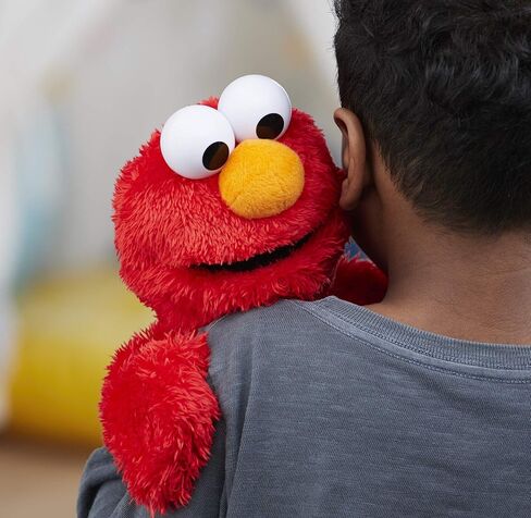 لعبة Sesame Street Love to Hug Elmo التي تتحدث وتغني وتعانق لعبة قطيفة مقاس 14 بوصة للأطفال الصغار بعمر 18 شهرًا فما فوق in Saudi Arabia