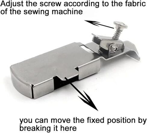 دليل التماس المغناطيسي Buddy Sew، دليل التماس المغناطيسي BuddySew لآلة الخياطة، مسطرة خياطة ذات خط مستقيم متعدد الوظائف، ملحقات ماكينة الخياطة العالمية، مسطرة دليل التماس (قطعة واحدة) in Kuwait