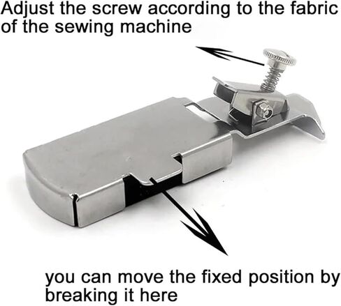 دليل الخياطة المغناطيسي Buddy Sew، ملحقات ماكينة الخياطة العالمية، مسطرة خياطة ذات خط مستقيم متعدد الوظائف، لجميع ماكينات الخياطة - (قطعتان) in Kuwait