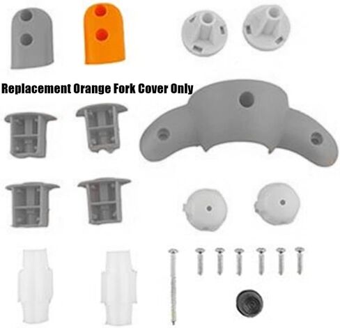 قطعة غيار لدراجة Fisher-Price Tough Trike - DMW97 - غطاء شوكة برتقالي بديل in Kuwait