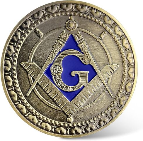 Masonic Challenge Coin Set Freemasons Auto Emblem United States Freemason Coin (Set of 9) in Kuwait