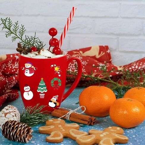 393PCS Christmas Stickers for Kids, Christmas Stickers, Holiday Stickers for Christmas Party Favors Gifts Decoration Stocking Stuffers Wrapping Paper Toddler in Kuwait