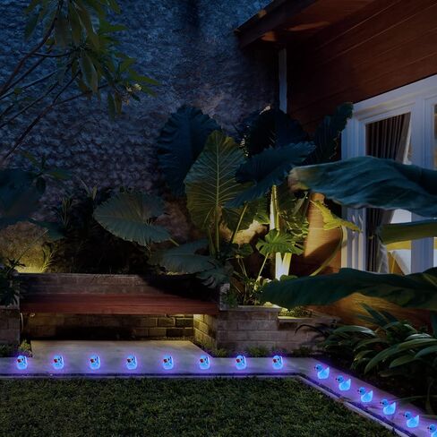 Tarpop 150 Pcs Luminous Tiny Ducks Miniature Duck Figures Micro Dollhouse Accessories Landscape Gardening Decoration Ornaments(Green) in Kuwait