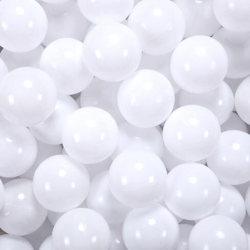 2.75 Inch Big Ball Pit Balls - Crush Proof Plastic Balls for Ball Pit Pack of 50pcs Set for Toddlers Ball Pool Playtent Tunnels with Reusable Storage Bag in Saudi Arabia