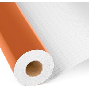 iImagine Vinyl 12'' x 42Ft Matte White Vinyl Roll - لفافة فينيل لاصقة دائمة للصور الظلية، قواطع النقش، اللافتات، قواطع القوالب الحرفية، ديكور المنزل، هدايا عيد الميلاد in Kuwait