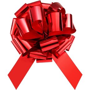 Ailuka Big Car Bow(18 inch, Red), Giant Gift Bows, Christmas Bow, Gift Bow, Large Bows, Huge Car Bows, Car Ribbon Bows