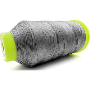 Tortoise 1500 Yards Bonded Nylon Heavy Duty Thread # 69 T70 Size 210D/3 for Sewing Leather;Weaving Hair;Upholstery and Beading Color Black