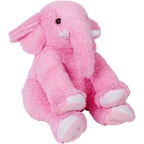 OurHonor Weighted Elephant Stuffed Animals, 5Lb Weighted Plush Giant 16in Elephant Throw Pillow Plushie for Boys, and Girls Christmas (Grey)