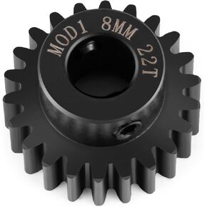 M1 Steel Motor Gears Pinion 8MM 22T 23T 25T 26T 27T 30T 33T 35T 37T 39T for 1/5 X-MAXX RC Model Car Buggy Truck Parts (22T) in Kuwait