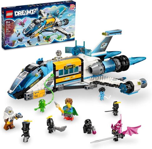 LEGO DREAMZzz مجموعة بناء لعبة سفينة الفضاء مستر أوز 71460، لعبة عيد الميلاد للأطفال، حافلة مدرسية مكوك الفضاء، هدية فريدة للسفر إلى الفضاء للأطفال بعمر 9 سنوات فما فوق للعب بمفردهم أو مع الأصدقاء in Saudi Arabia