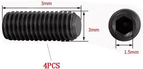 RCATM 4 قطعة وسادة عجلة RC 12 مم مجمع محور محرك سداسي لـ 1/10 محوري الشبح 90018 90020 RR10 90048 90053 90056 RC الزاحف جزء من سبائك الألومنيوم (فضي) in Kuwait