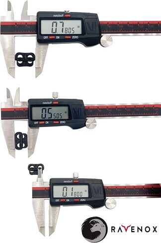 Ravenox Dual Circle Cord Lock | Cord Stops for Drawstrings, Rope | Dual Lock for 1/4-Inch | Shoe Lace Locks and Cord Stops for String, Twine, Bags | Cord Lock for Multi-Purpose Outdoor Use in Saudi Arabia