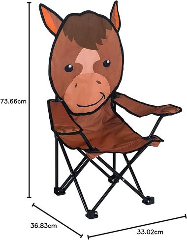 باسيفيك بلاي تينتس كرسي ذا هورس من هدسون، مقاس واحد، بني in Kuwait