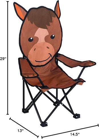 باسيفيك بلاي تينتس كرسي ذا هورس من هدسون، مقاس واحد، بني in Kuwait