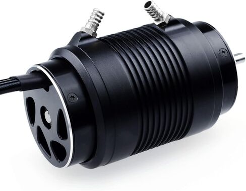 Surpass Hobby 4074 1550 KV Brushless Motor 4Pole Shaft 5mm with Water Cooling Jacket for RC Boat (1550kv) in Kuwait