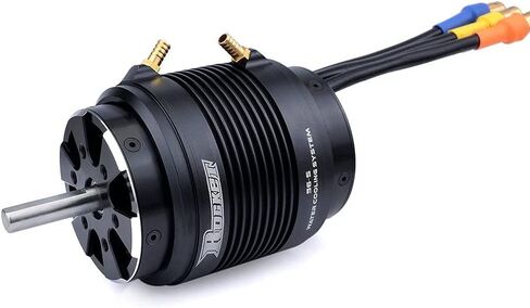 محرك بدون فرشاة Surpass Hobby 4074 1550 KV، عمود 4 أقطاب 5 مم مع سترة تبريد المياه لقارب RC (1550 كيلو فولت) in Kuwait