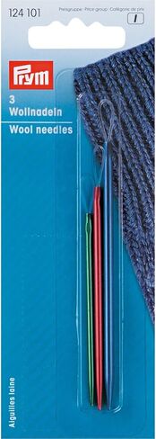 Prym Aluminum Wool, Assorted, 3 pc Hand Needles, Multicolor 3 Count in Saudi Arabia