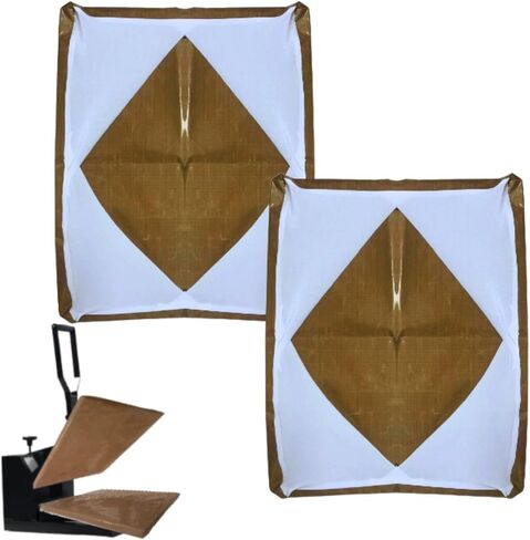 Teflon Sheet for Heat Press 15 x 15 Inch, Heat Resistant Reusable Teflon Sheets Wrap Cover for Protecting Sublimation Heat Pressing Machine (15 x15 Inch) in Saudi Arabia