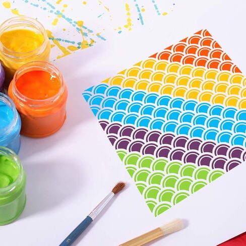 قوالب استنسل بتصميم خلية نحل من سينبيوك مكونة من 9 قطع من قوالب رسم الحمار الوحشي لرسم سجل القصاصات in Kuwait