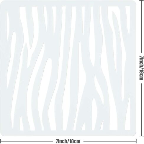 قوالب استنسل بتصميم خلية نحل من سينبيوك مكونة من 9 قطع من قوالب رسم الحمار الوحشي لرسم سجل القصاصات in Kuwait