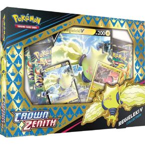 Pokemon TCG: SAS 12.5 Crown Zenith Regieleki V Box in Saudi Arabia