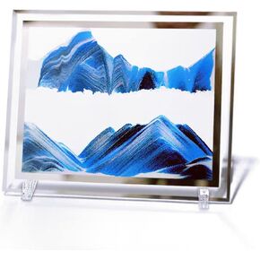 كونغ لام الرمال الفن السائل فقاعات الصور المتحركة الرملي الزجاج الرملي صورة ديكور المنزل مكتب لعب تهدئة هدية عظيمة in Kuwait