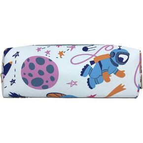 Pencil Case Bats Halloween Pouch Pen Case with Zipper for Office Organizer School Boys Girls