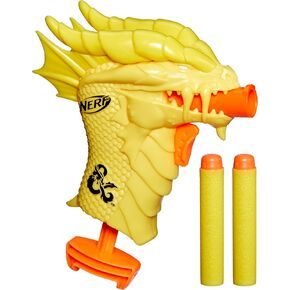 مسدس NERF MicroShots Dungeons & Dragons Palarandusk Blaster، 2 سهام Elite 2.0، ألعاب خارجية للأطفال، ألعاب D&D Blaster للأعمار من 8 سنوات فما فوق in Saudi Arabia