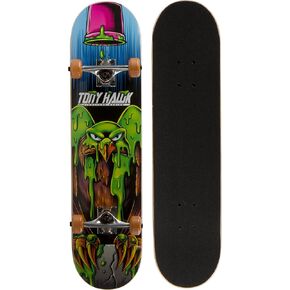 Tony Hawk 31 Inch Skateboard, Tony Hawk Signature Series 2, 9-Ply Maple Deck Skateboard for Cruising, Carving, Tricks and Downhill in Kuwait