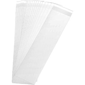 KoberrLi 2 x 10-inch Pretzel Rod Bags, 100Pcs Pretzels Individual Bags, Clear Cellophane Bags and Long Pretzels Sticks for Dipping Bags in Kuwait