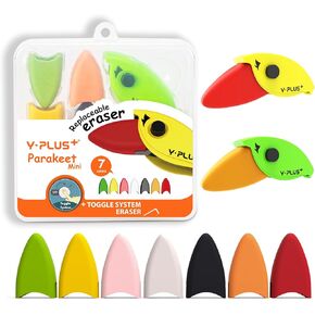 محايات قلم رصاص للأطفال - ممحاة مطاطية لرسم الحيوانات اللطيفة من YPLUS، قرطاسية صغيرة ممتعة لإطلاق الضغط للاسترخاء للطلاب، مستلزمات مدرسية مضادة للقلق in Kuwait
